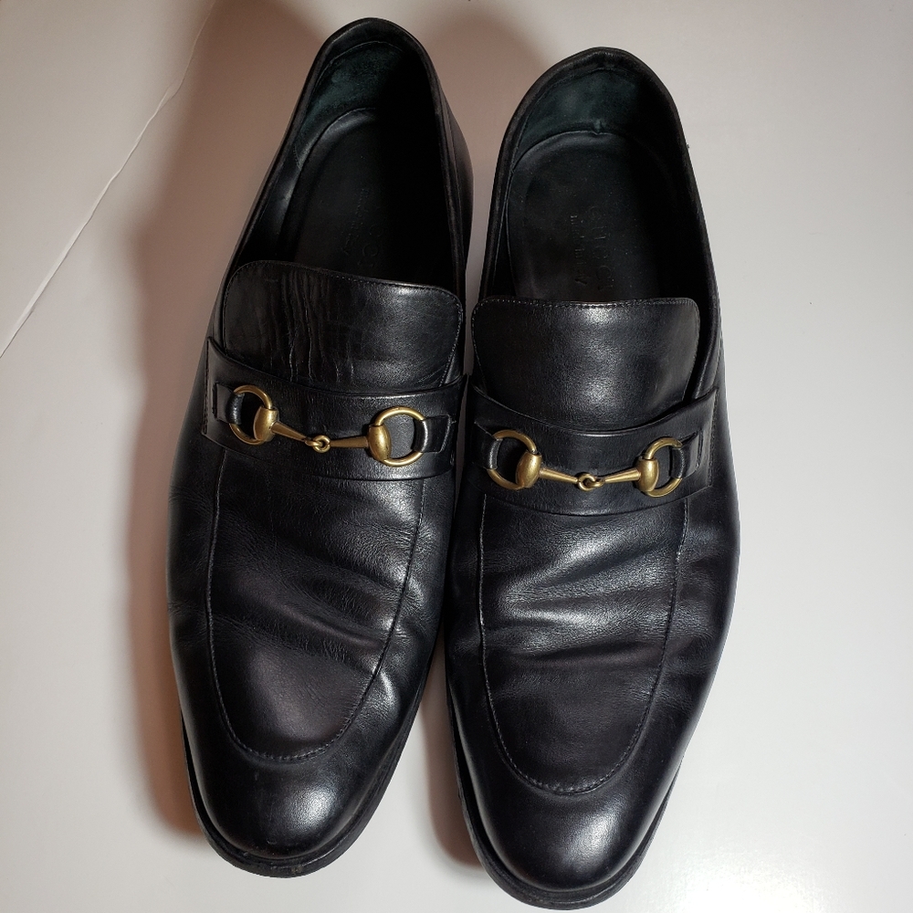 Authentic Gucci Men's Loafers Horsebit Size 13